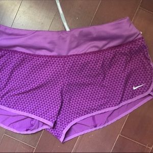 Nike Running Medium Purple Shorts